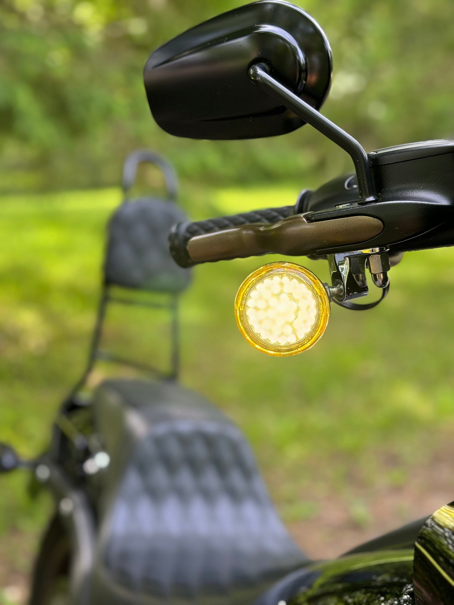 Yellow Turn Signal Cover